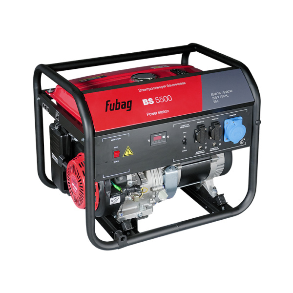 Техносоюз FUBAG BS5500  Бензиновый генератор на 5,5 кВт, FUBAG BS5500