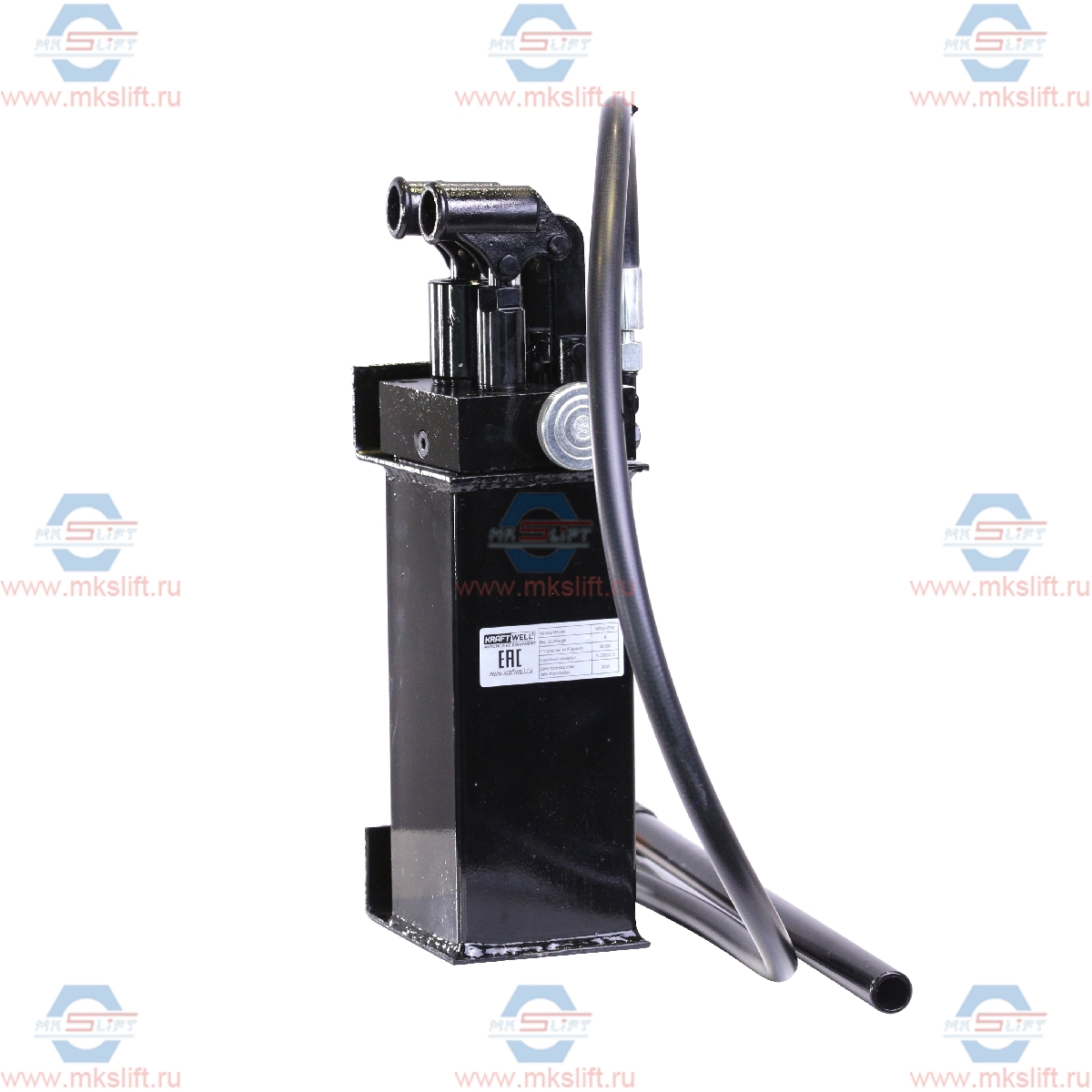 Насос гидравлический ручной 30 т KraftWell  арт. KRWHP30V