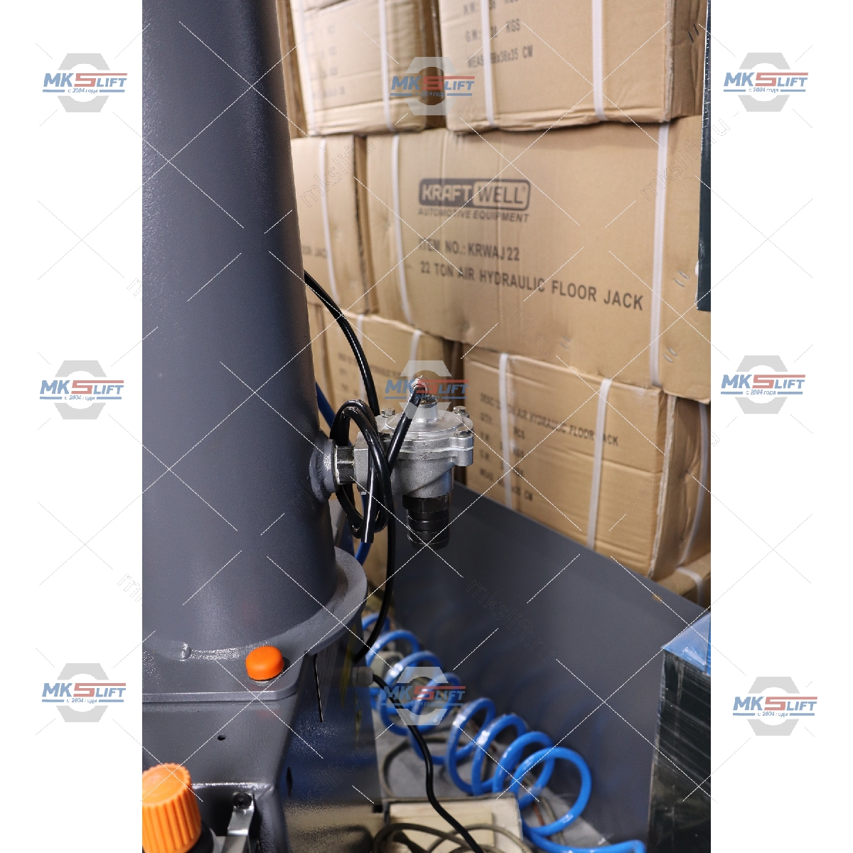 Шиномонтажный станок полуавтомат 10-26" KraftWell  арт. KRW25/220