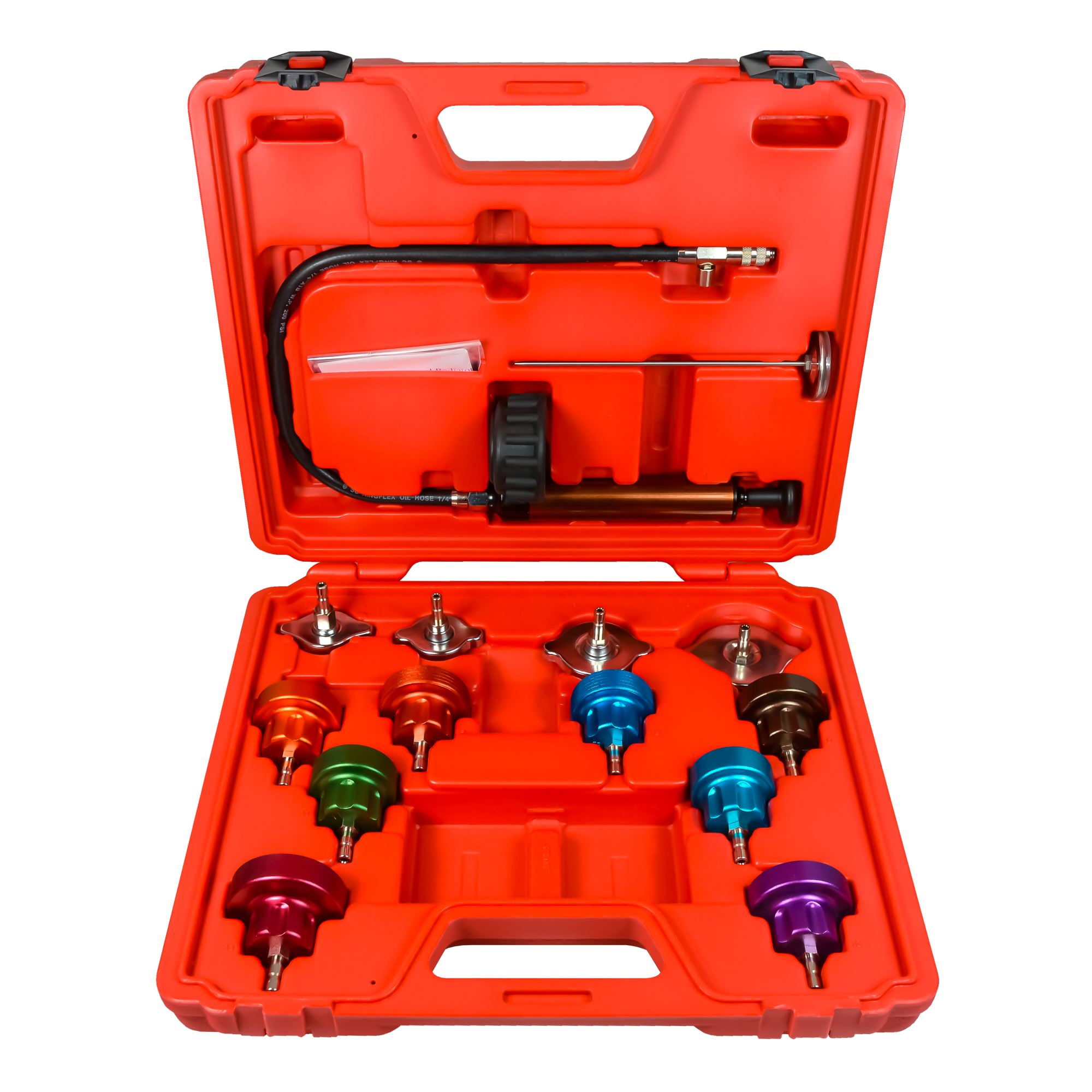 Комплект для проверки герметичности радиатора автомобиля TROMMELBERG G103722