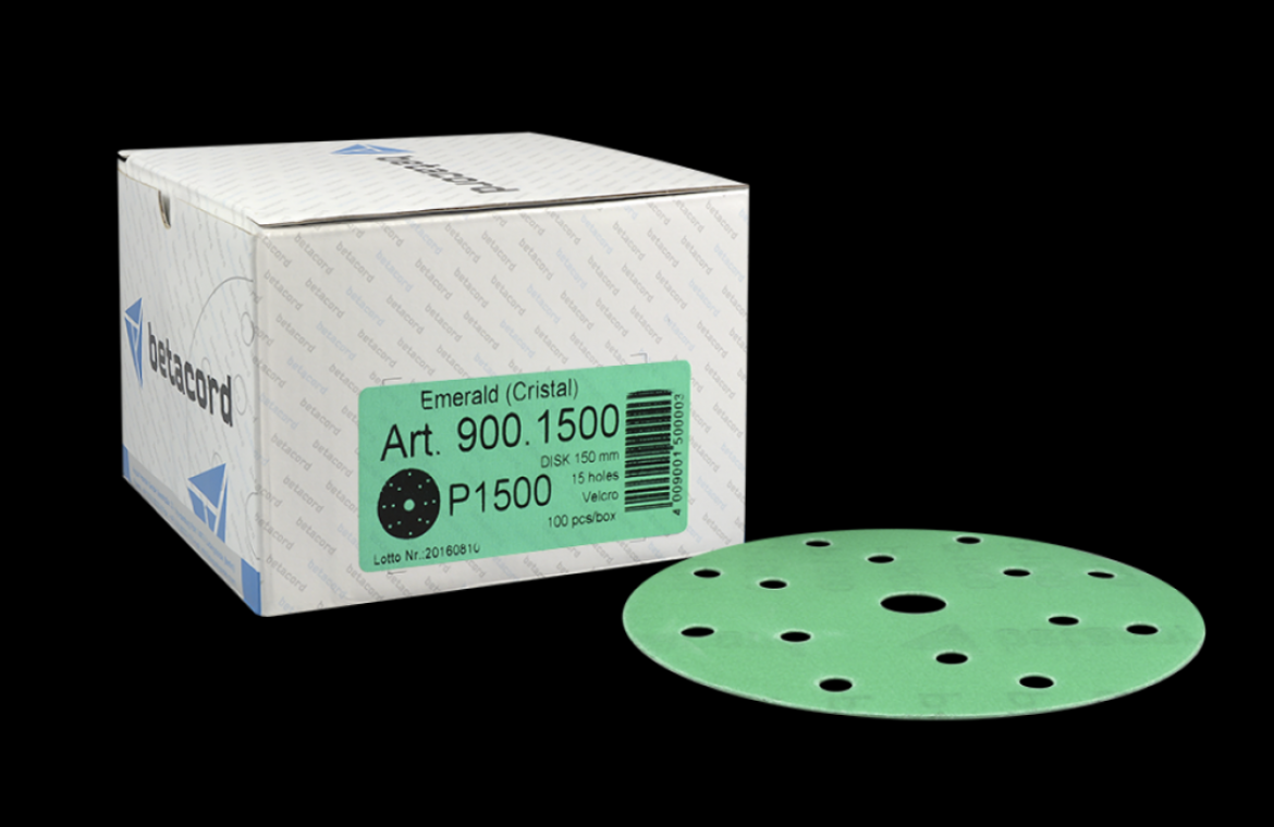 Шлифовальный круг D150 мм для лака BETACORD EMERALD P1500 (100 шт)