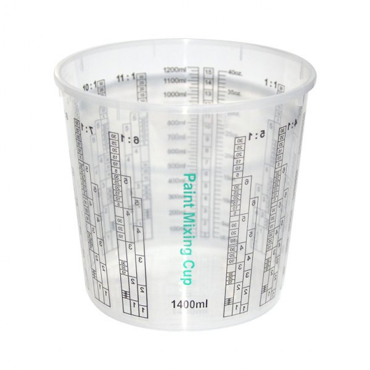 Мерный стакан INTERCOLOR PAINT MIXING CUP на 1400 мл (200 шт.)