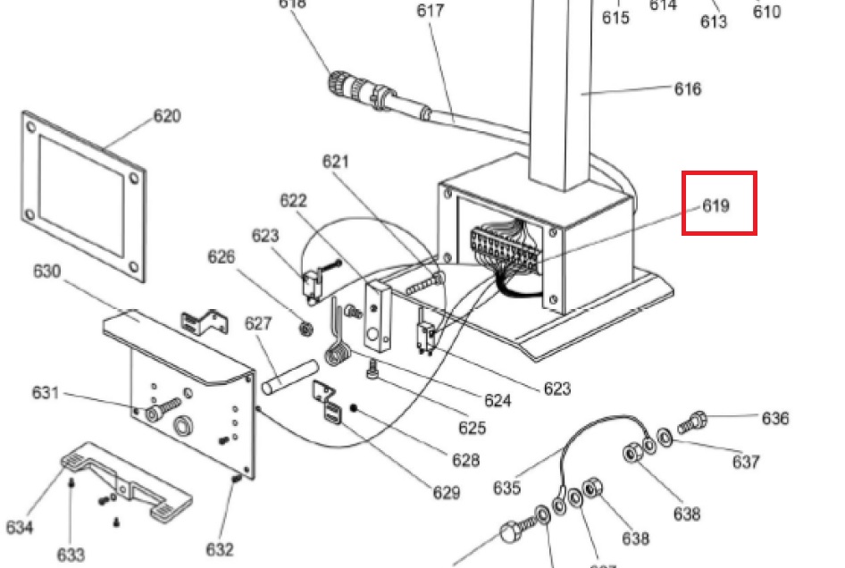 MT-296/619 Терминал пульта