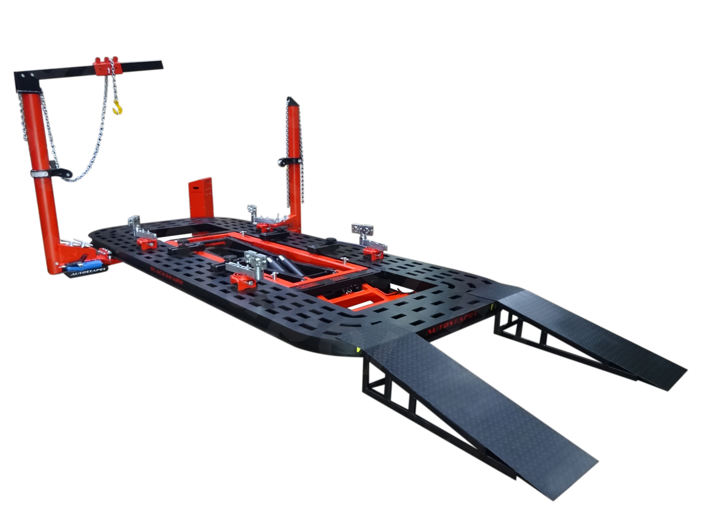 Стенд для исправления геометрии кузовов и рам аварийных автомобилей Black Shark