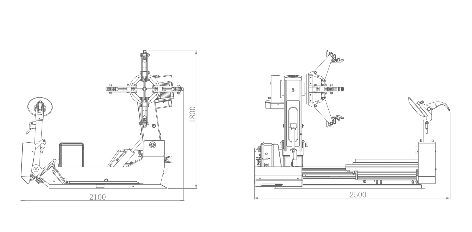 Грузовой шиномонтажный станок TROMMELBERG 1590