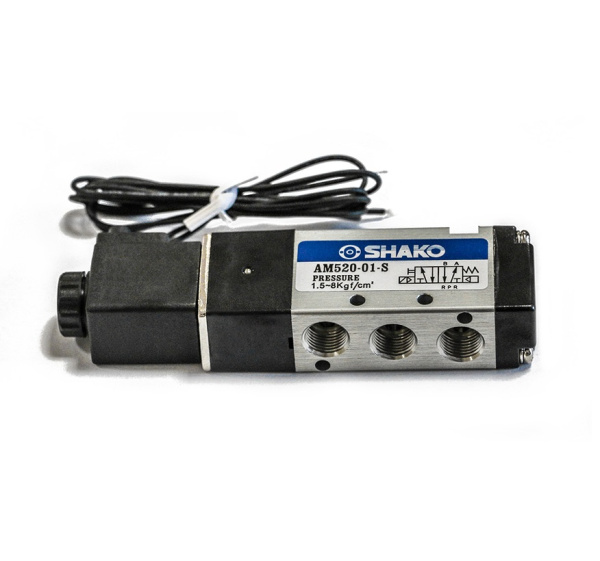 Техносоюз АМ 520-01-S9 5/2-1/8" Распределитель электропневматический