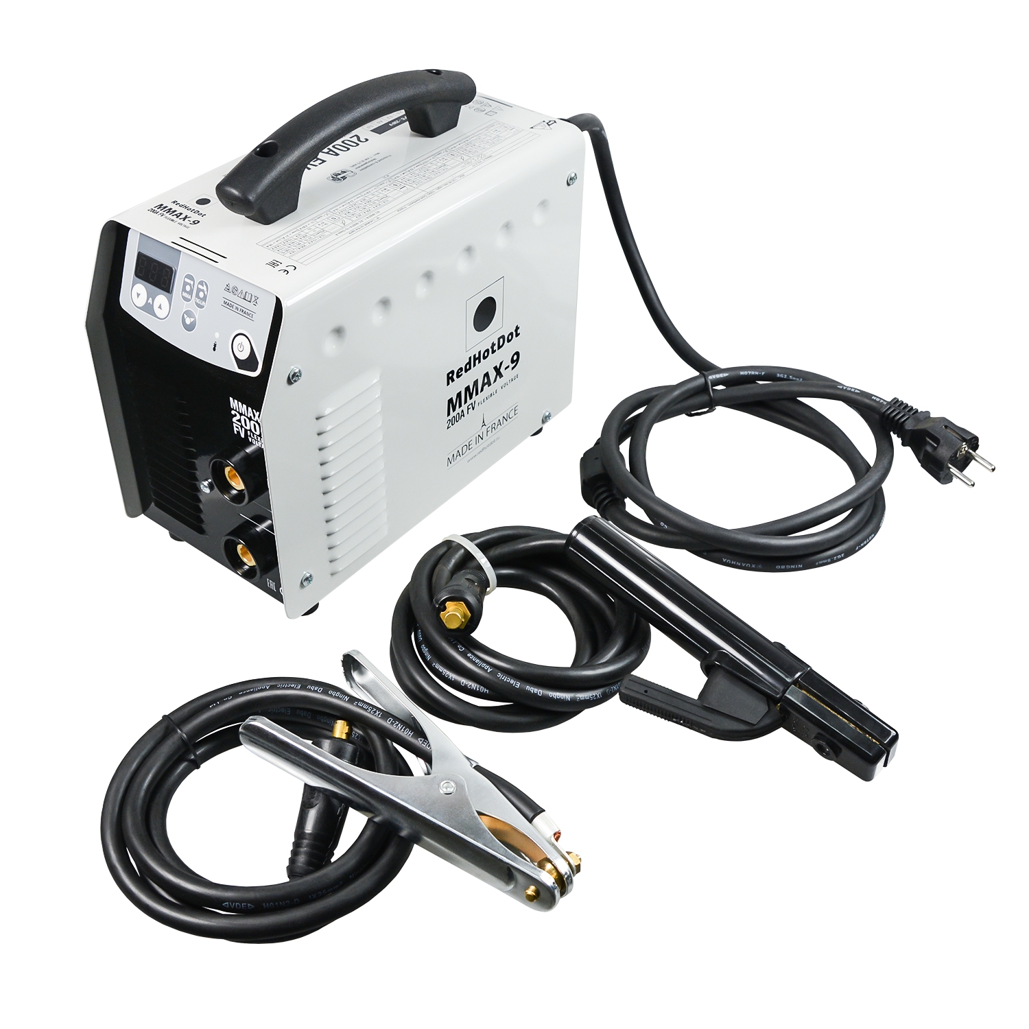 Инверторный аппарат дуговой сварки ММА/TIG DC REDHOTDOT MMAX-9 013650