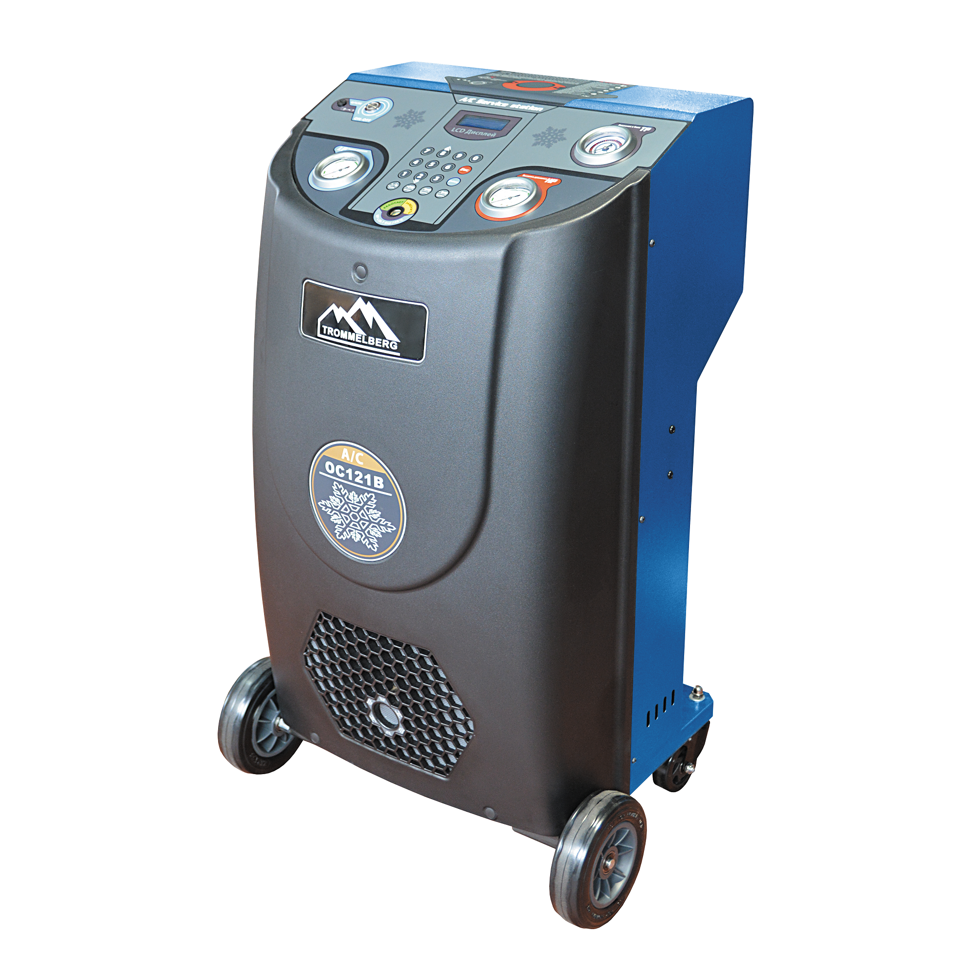 Установка для обслуживания автокондиционеров полуавтомат TROMMELBERG OC121B