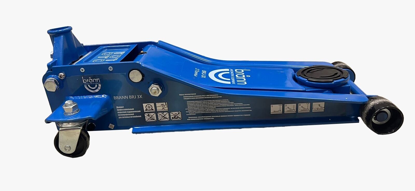 Домкрат подкатной гидравлический низкопрофильный BRANN BRJ-3X