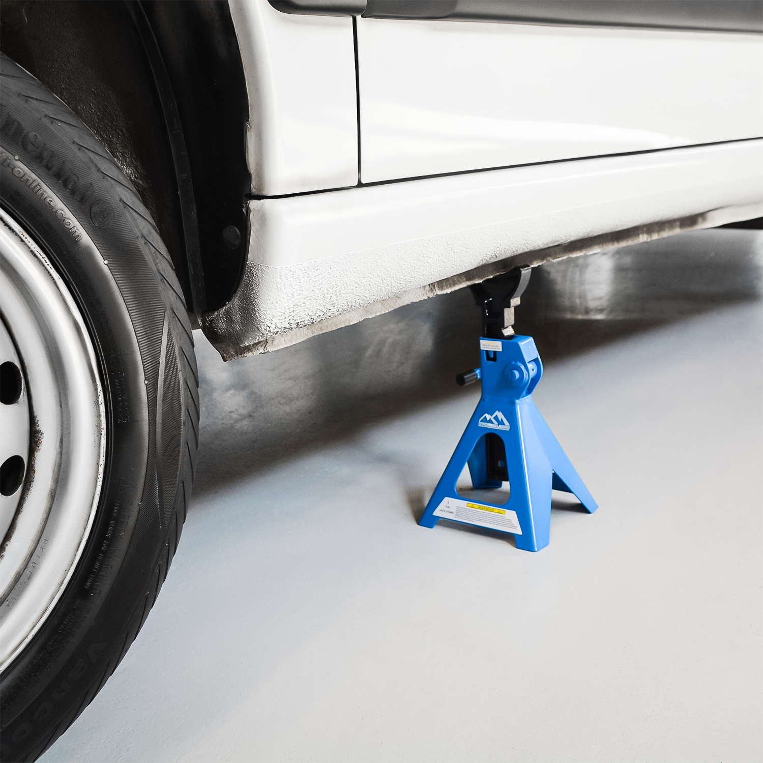 Стойка-подставка автомобильная страховочная TROMMELBERG C101303 на 3 тонны (компл. 2 шт.)