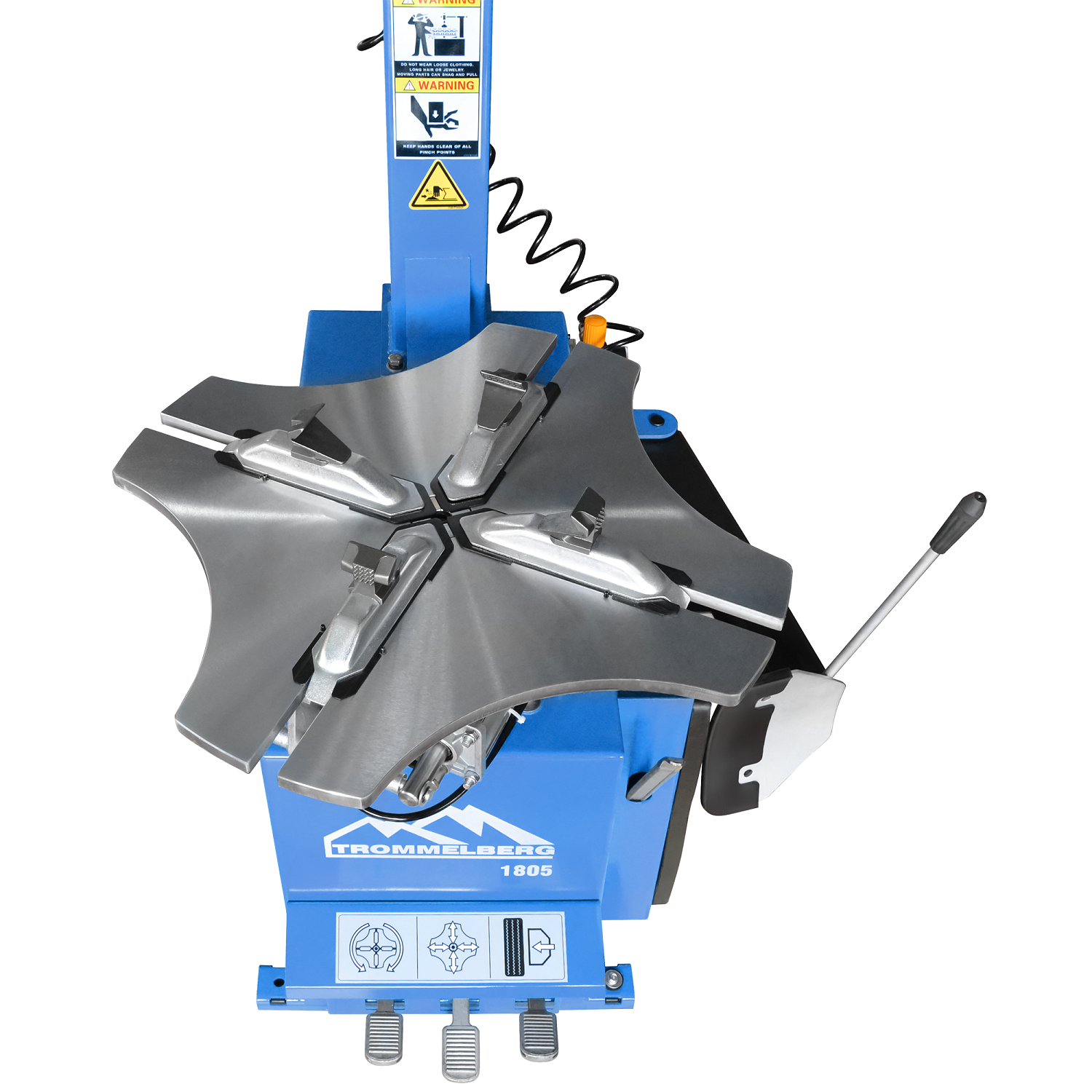 Полуавтомат шиномонтажный TROMMELBERG 1805B для дисков 11-20 дюймов (нар.) 1Ф.х230В