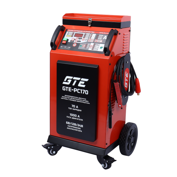 Техносоюз GTE-PC170 Устройство пуско-зарядное 6-12-24V/60-750Ач/1000А передвижное