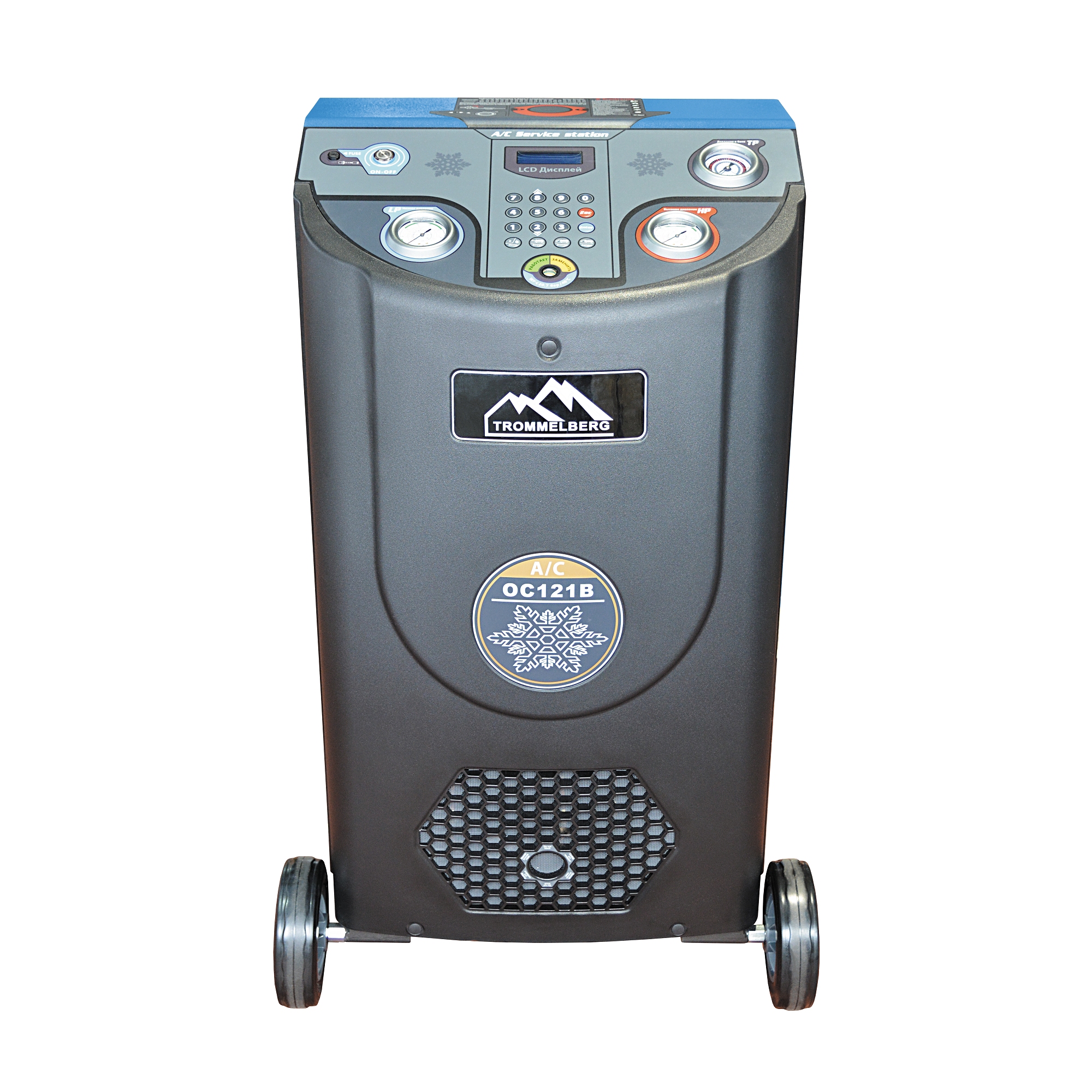 Установка для обслуживания автокондиционеров полуавтомат TROMMELBERG OC121B