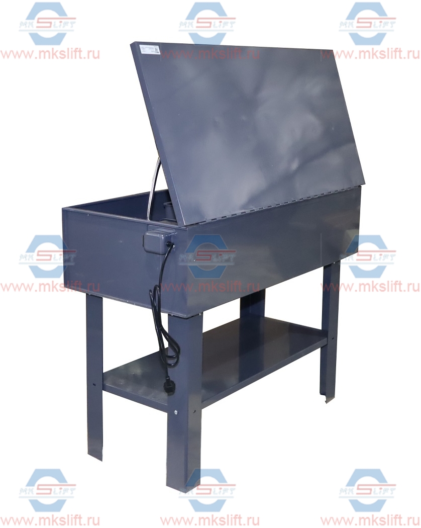 Установка для мойки деталей напольная электрическая, 150 л KraftWell  арт. KRW-PW150