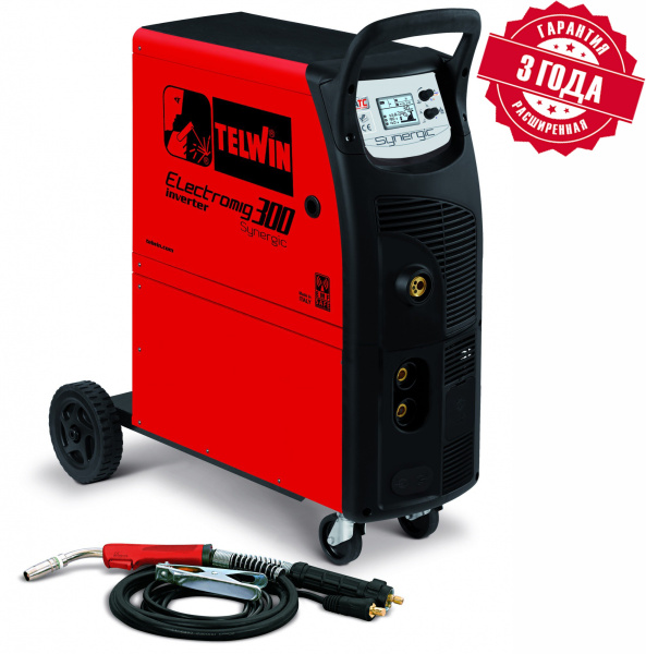 Техносоюз Сварочный полуавтомат ELECTROMIG 300 SYNERGIC 400V