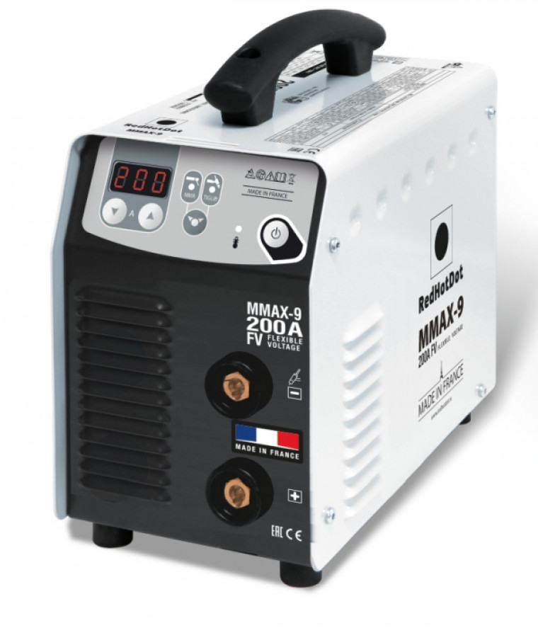 Инверторный аппарат дуговой сварки ММА/TIG DC REDHOTDOT MMAX-9 013650