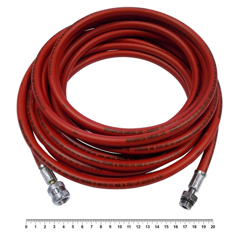 Шланг сервисный высокого давления ACME 1/2" красный для WAECO ASC (8 м)