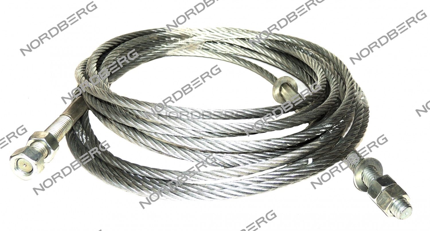 Трос для подъемника NORDBERG 4440T (L=4533мм)