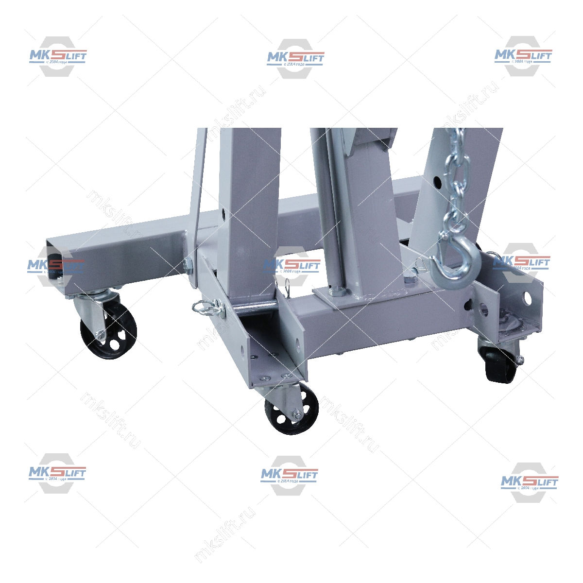 Кран складной двухтактный г/п 1000 кг. KraftWell  арт. KRWC1