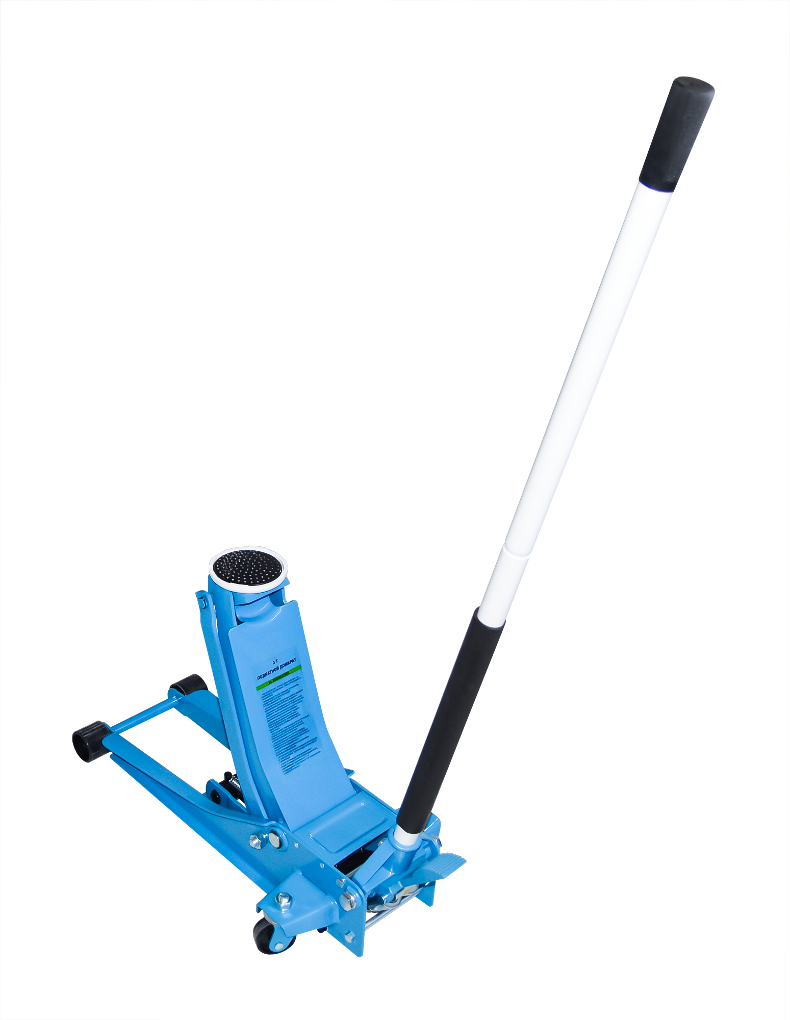 Домкрат подкатной с быстрым подъёмом TROMMELBERG XRD0336 на 3 т (70/505 мм)