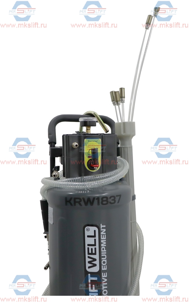 Установка для откачки масла и антифриза, 30 л KraftWell  арт. KRW1837