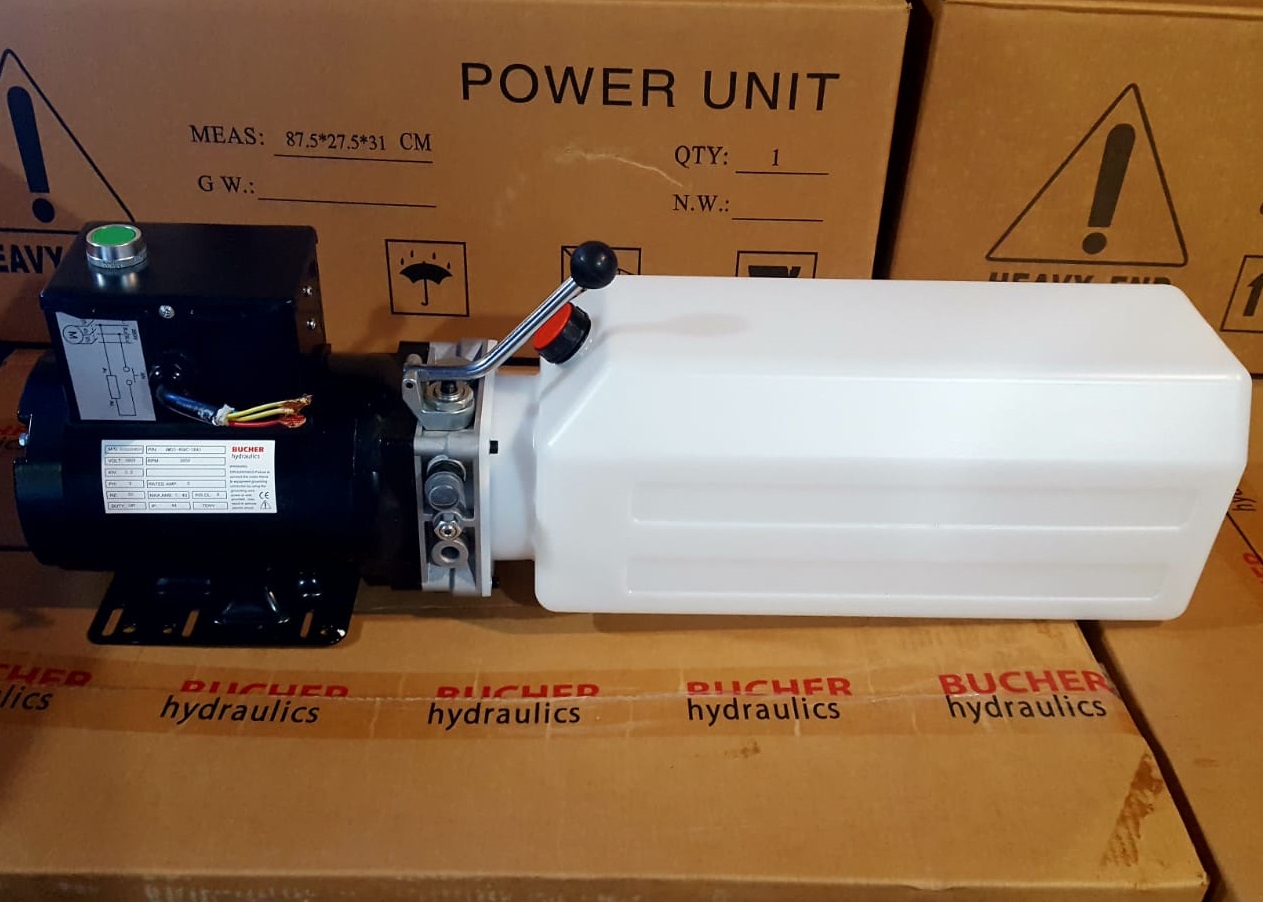 Техносоюз ES-4 Подъемник 2-хст. г/п 4т (серая каретка) (380 V ТВ)