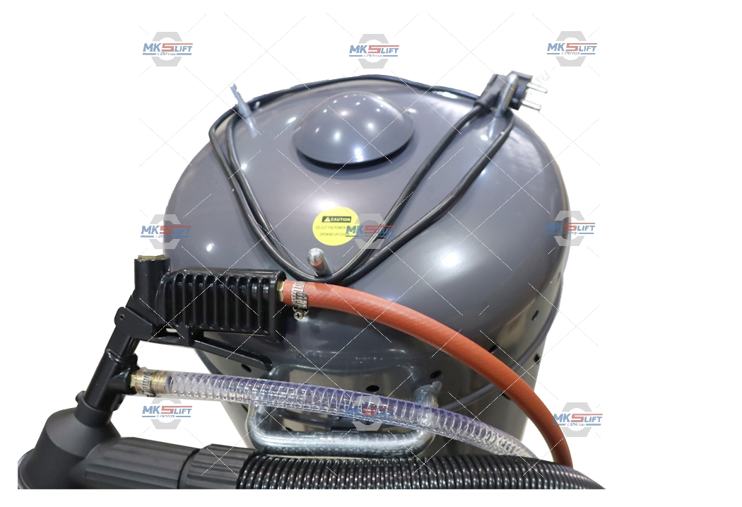 Установка пескоструйная, бак для песка 104 л KraftWell  арт. KRW-SB100H