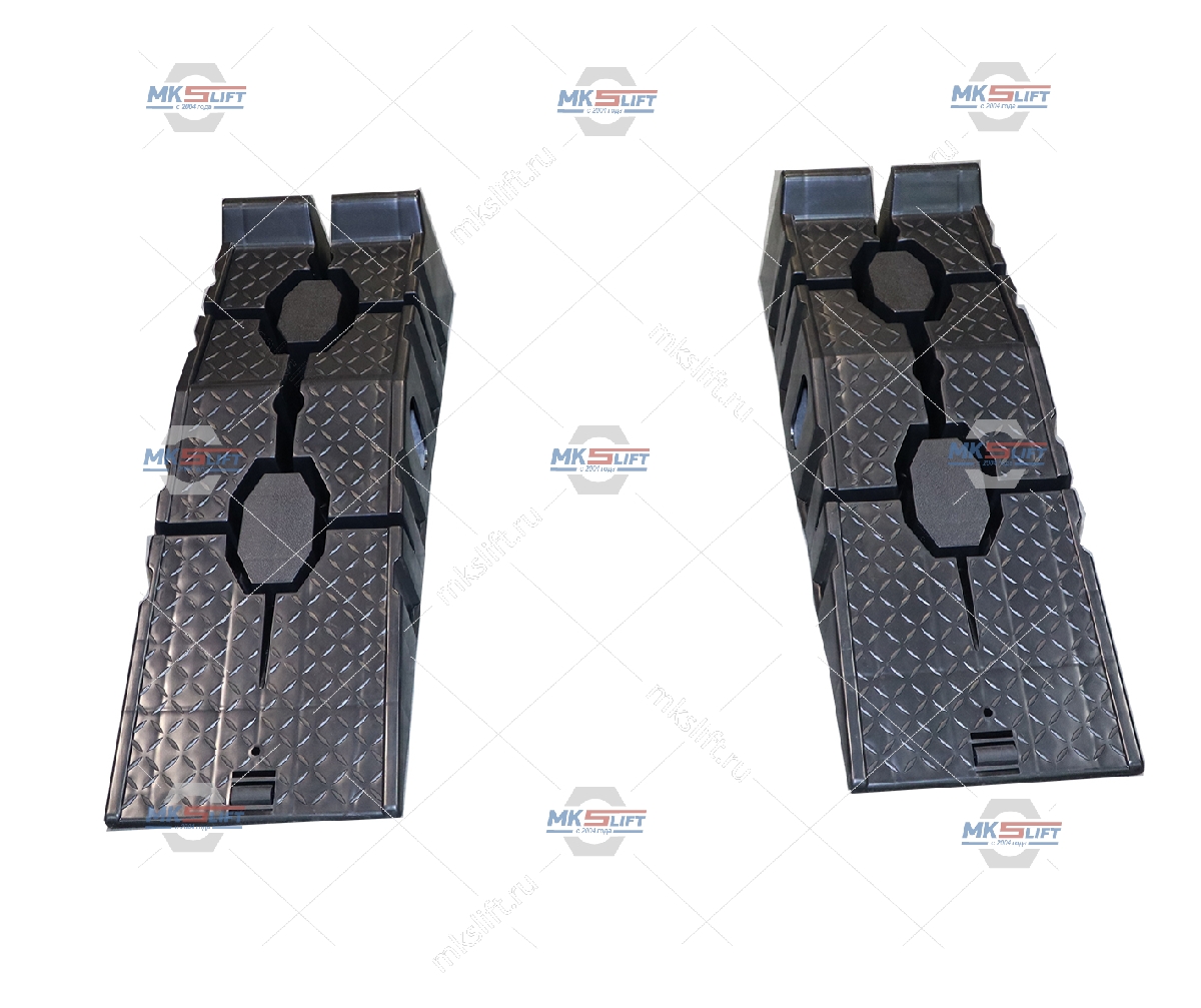 Трапы заездные пластиковые 2 шт. г/п 2500 кг. KraftWell  арт. KRW-CPR