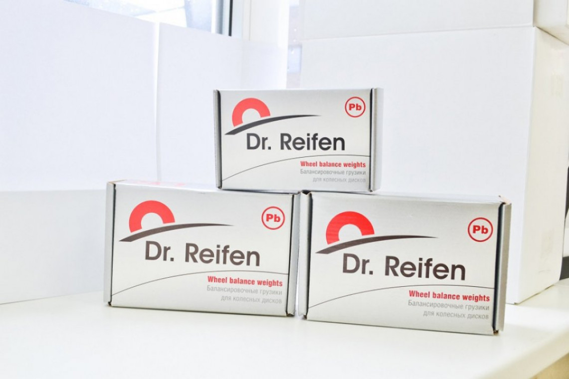 Грузик балансировочный набивной для стальных дисков DR REIFEN 5 г х 100 шт.