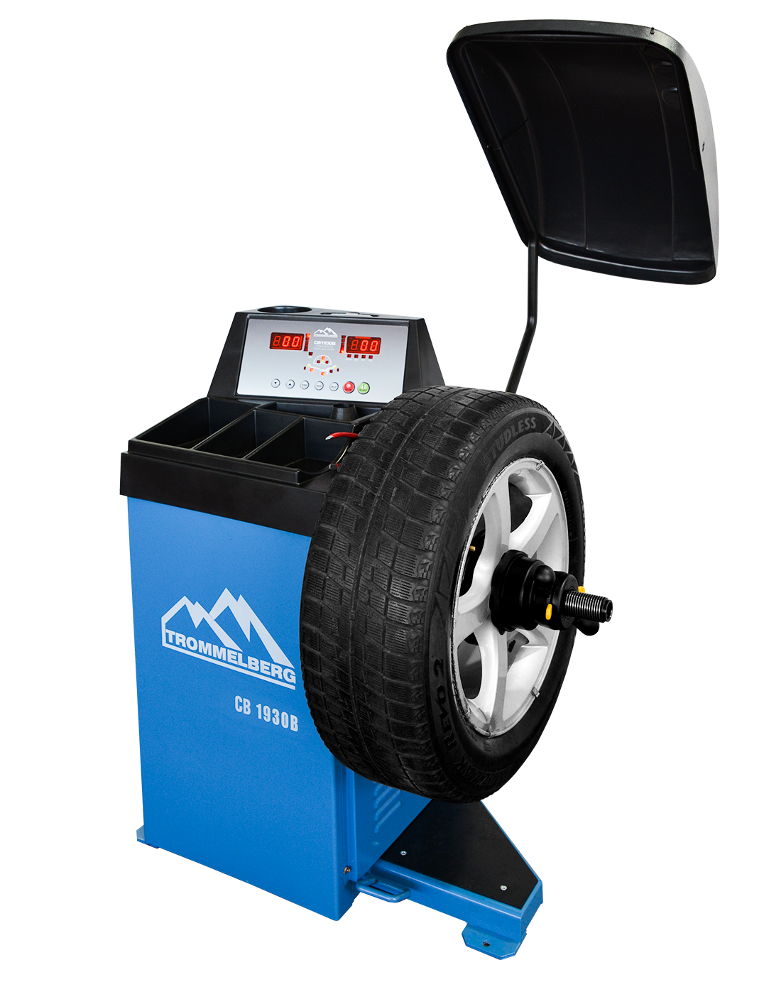 Cтанок балансировочный TROMMELBERG CB1930B с LED-дисплеем и электронной линейкой