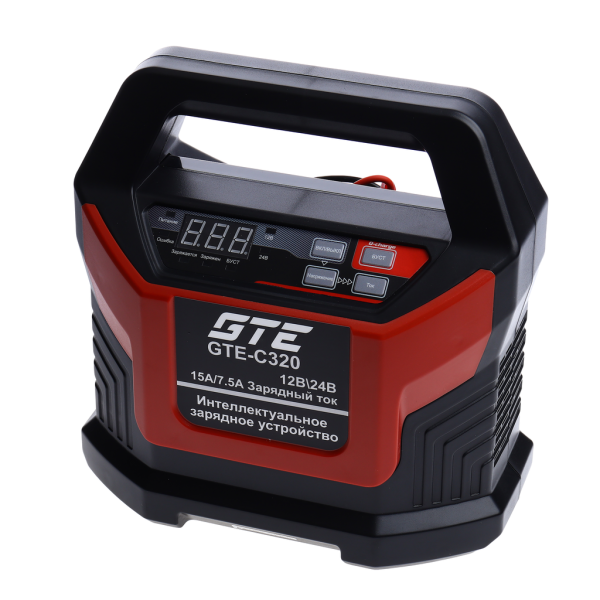 Техносоюз GTE-C320 Устройство зарядное 12-24V 20A 200Ач
