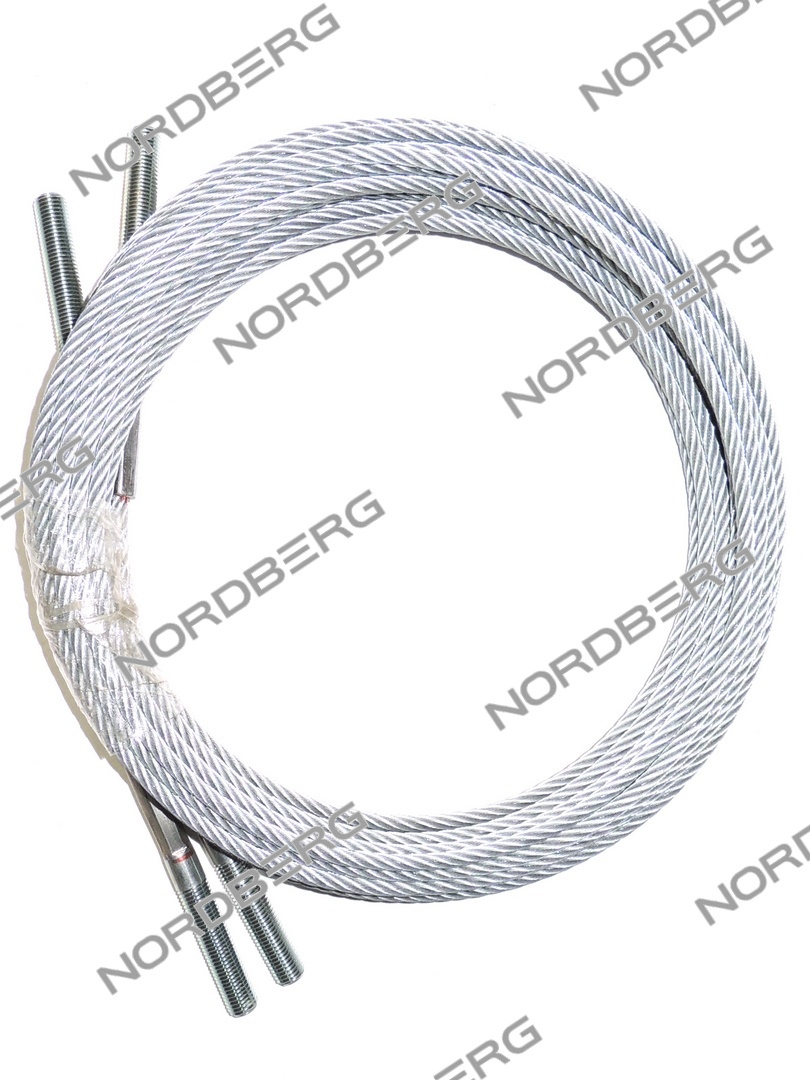 Трос для подъемников N4120B-4, N4120BE-4, N4120BM-4 (2 шт / комплект) 8815 мм NORDBERG