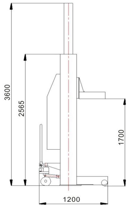 Мобильные колонны BRANN H8.0-6