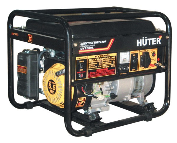Техносоюз Портативный бензогенератор HUTER DY2500L