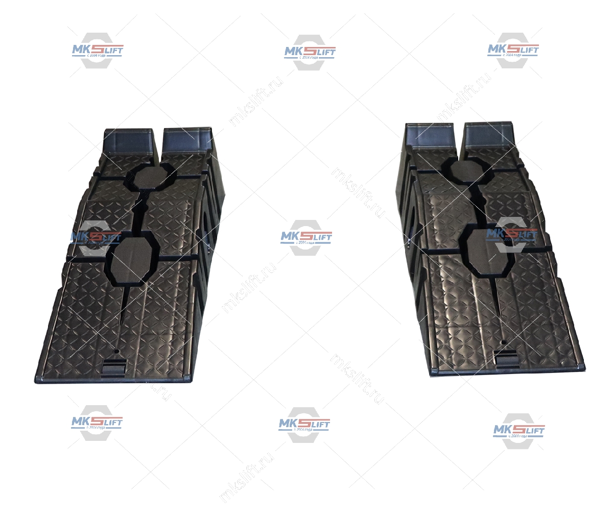 Трапы заездные пластиковые 2 шт. г/п 2500 кг. KraftWell  арт. KRW-CPR