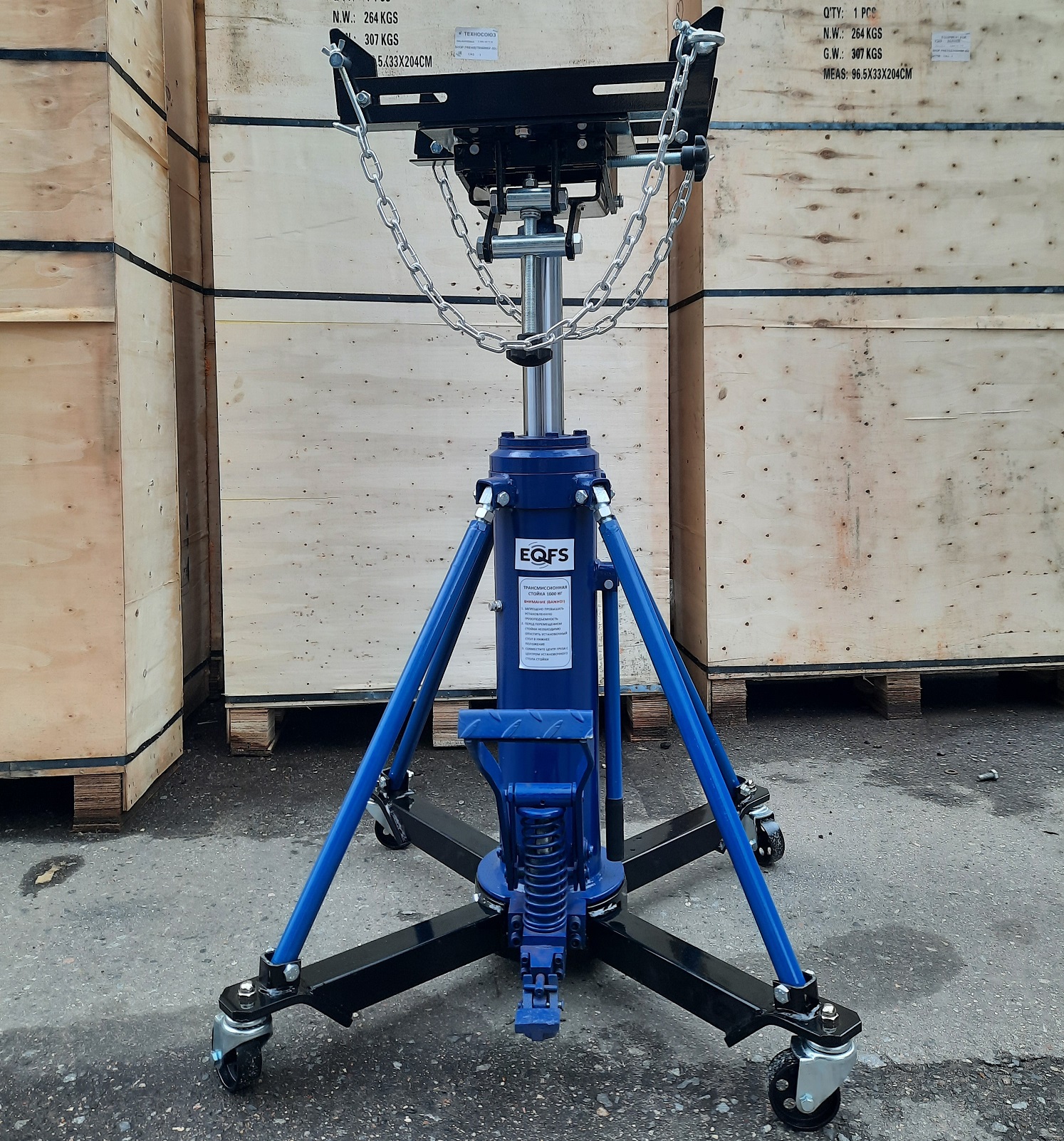 Техносоюз ES0806 Стойка трансмиссионная гидравлическая 1 т