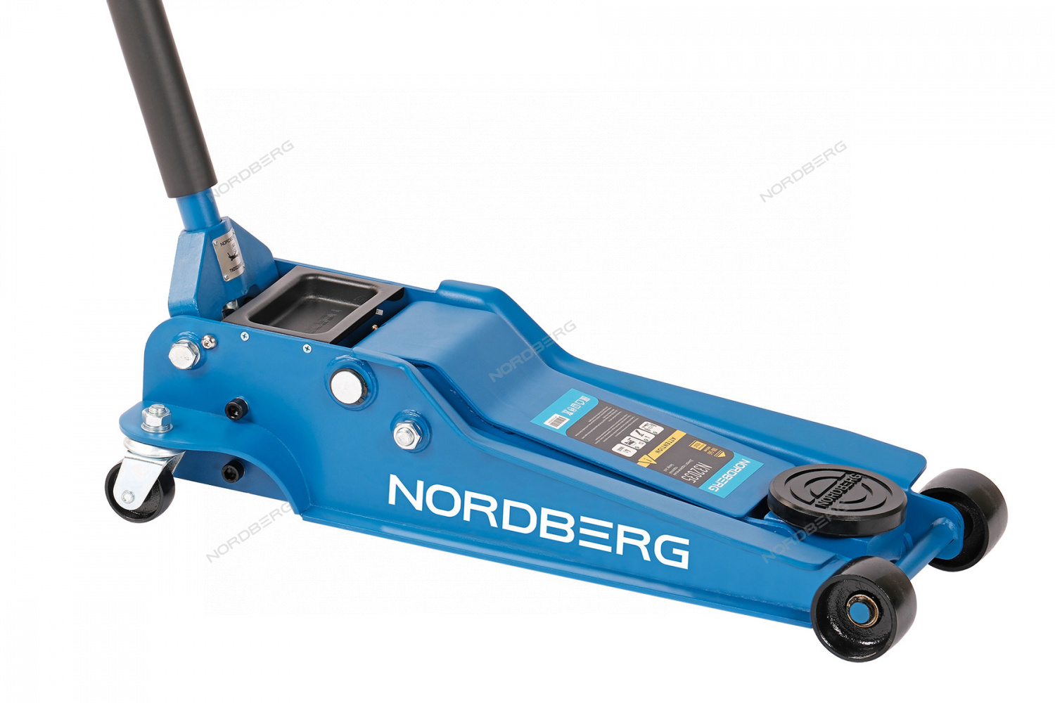 Домкрат подкатной 4 т, низкий подхват NORDBERG