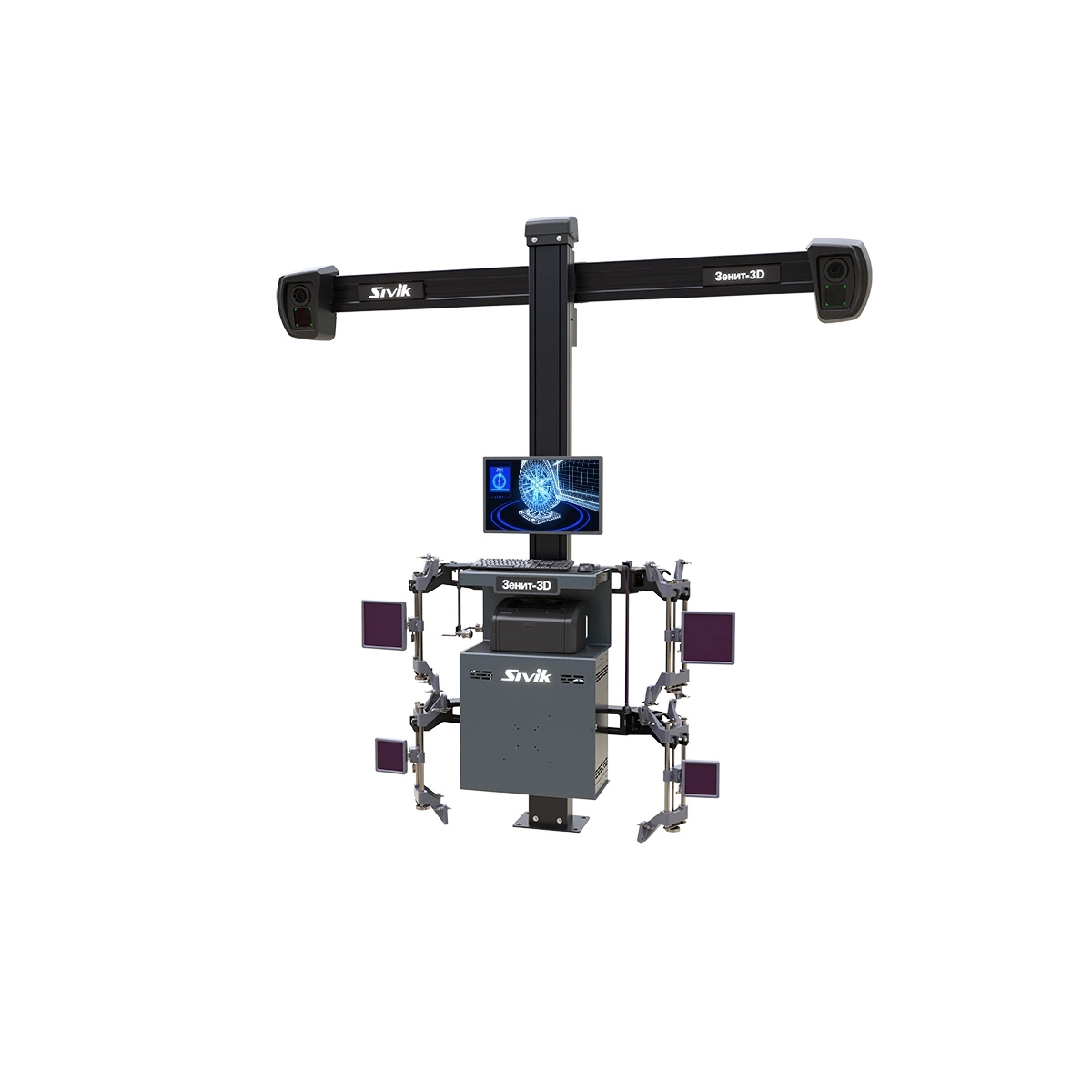 Стенд регулировки развала схождения Зенит-3D ТЛ2ПС