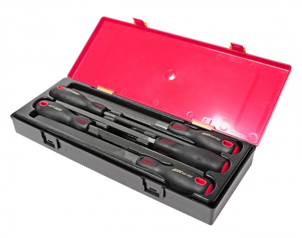Техносоюз Набор напильников 8" (в кейсе) 5шт JTC-K8052