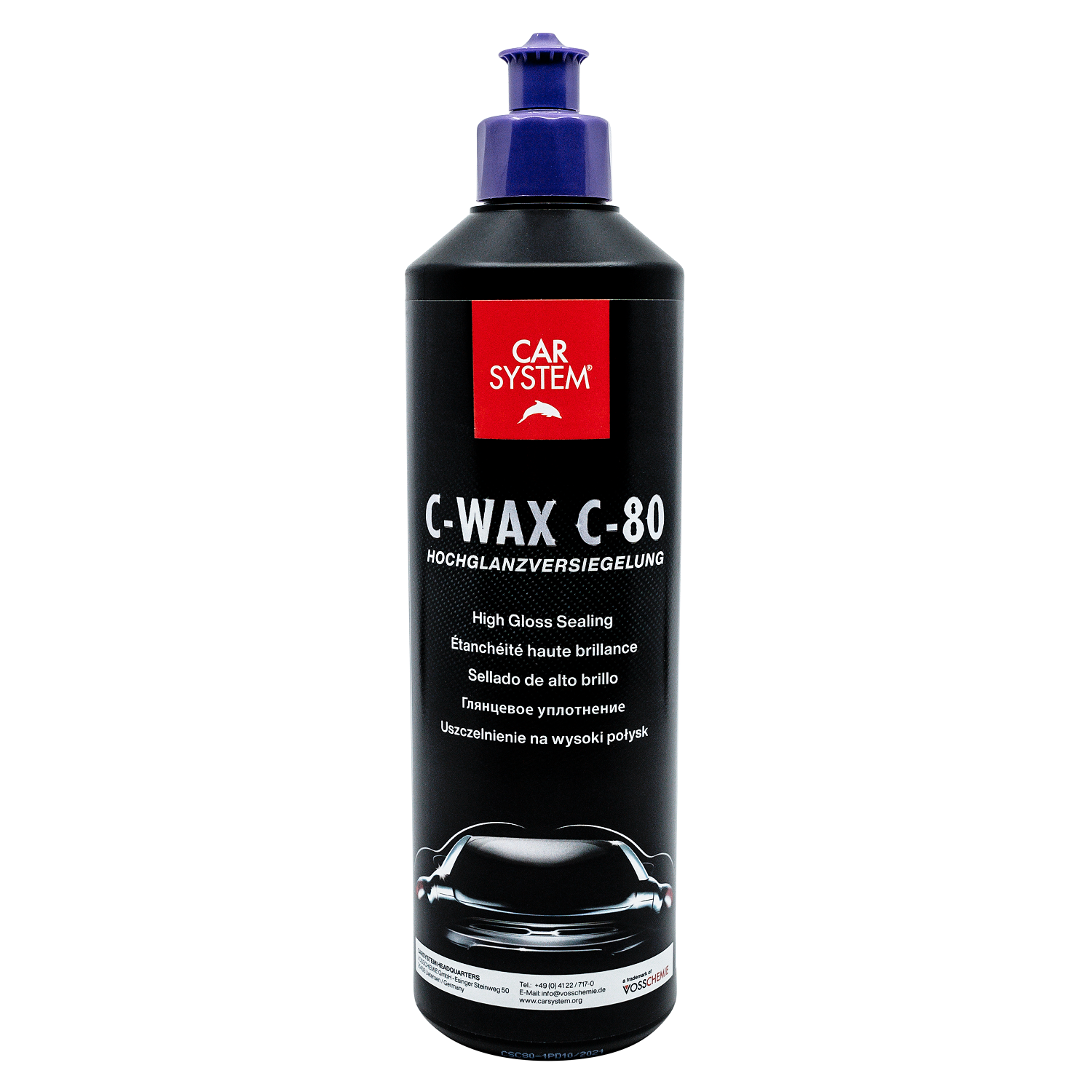 Полировальная паста CARSYSTEM C-WAX C-80 (0.5 кг)