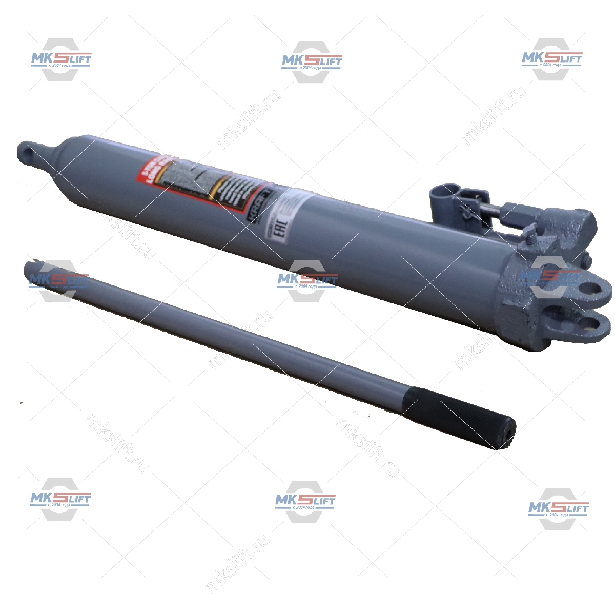 Цилиндр гидравлический с двухтактным насосом 5 т KraftWell  арт. KRWC2DCYL