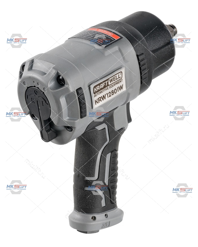 Гайковерт пневматический ударный  1/2", 1300 Нм KraftWell  арт. KRW1280IW