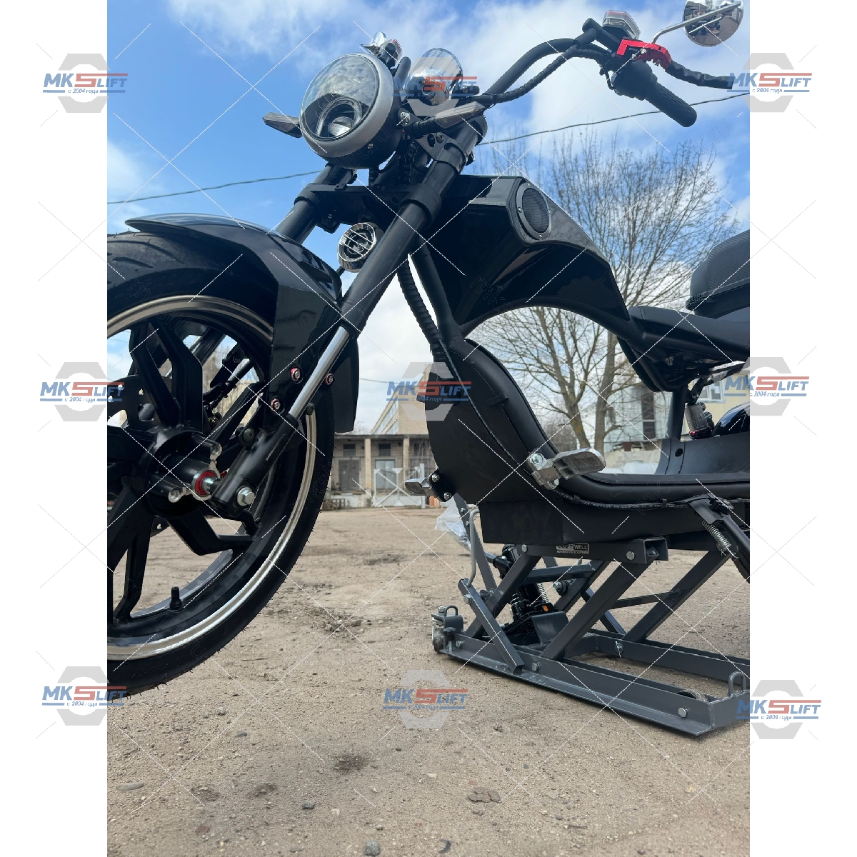 Домкрат для мотоциклов г/п 680 кг KraftWell  арт. KRWMJ5