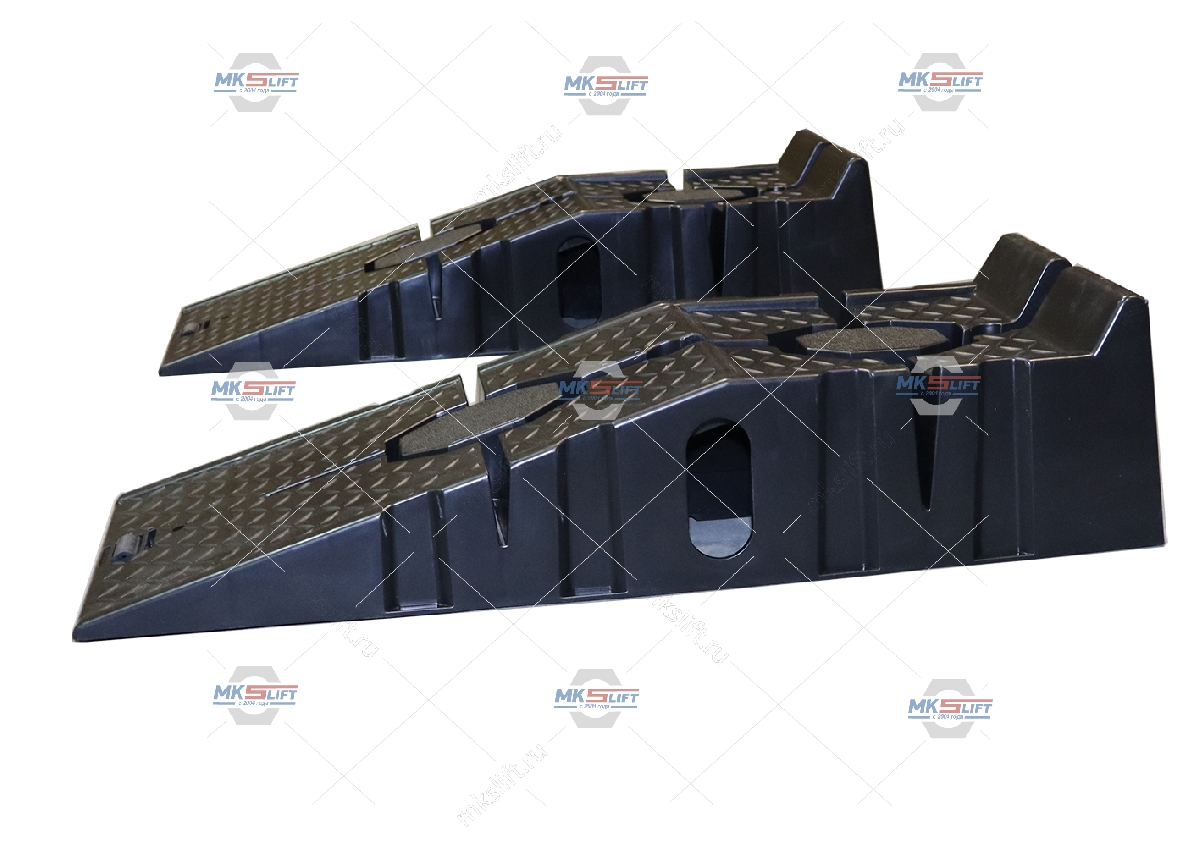 Трапы заездные пластиковые 2 шт. г/п 2500 кг. KraftWell  арт. KRW-CPR