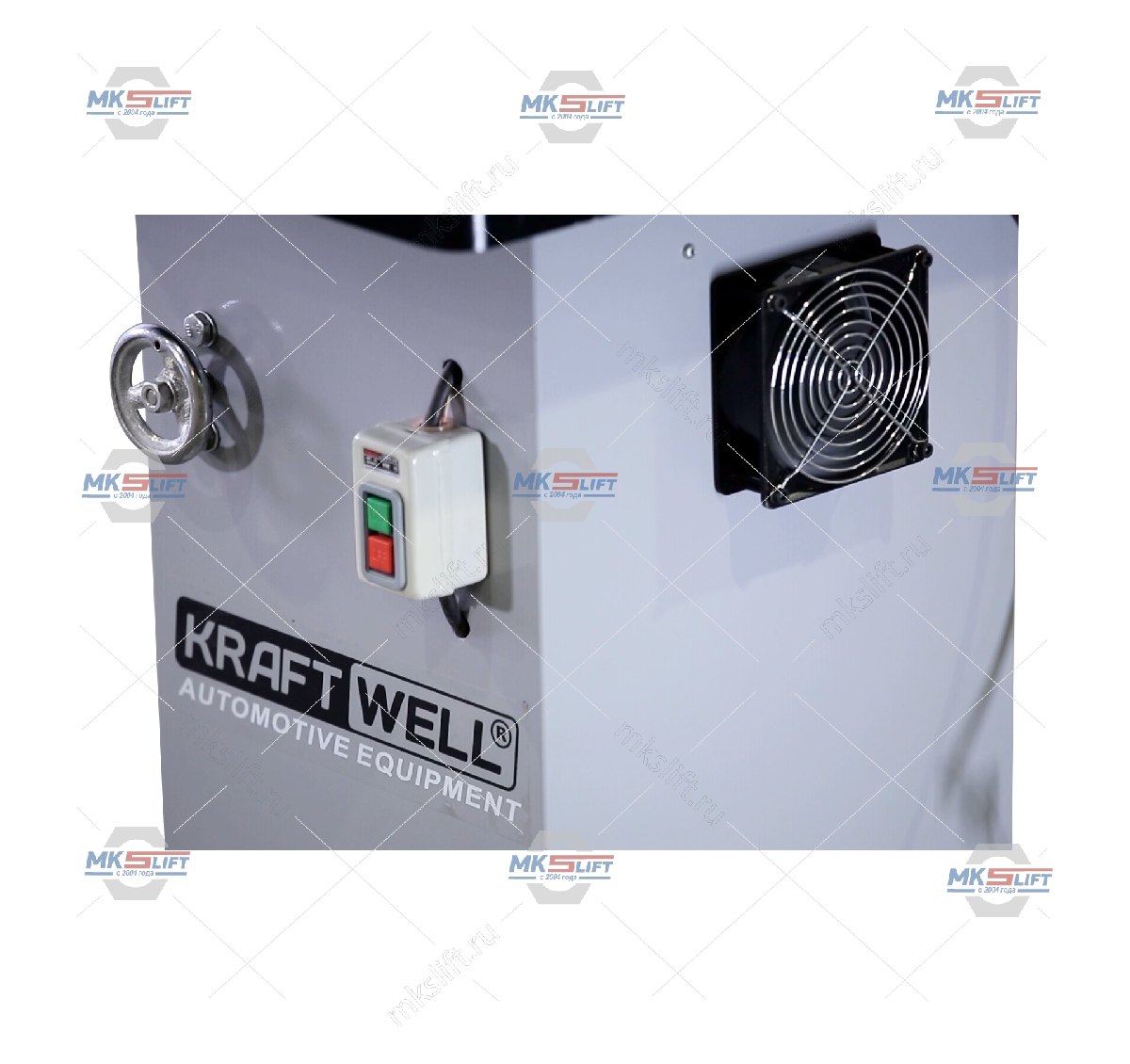 Станок для наклепки накладок на тормозные колодки (электро) KraftWell  арт. KRW300E