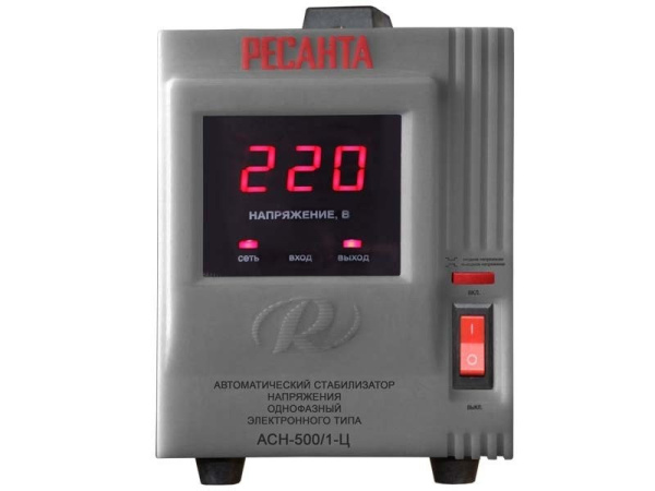 Техносоюз Стабилизатор напряжения РЕСАНТА АСН-500/1-Ц