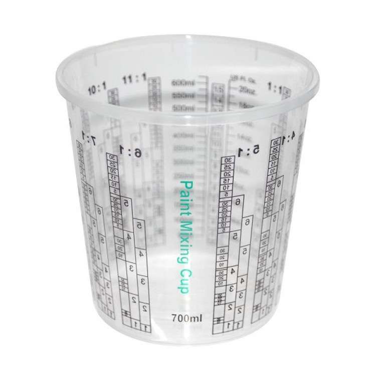 Мерный стакан INTERCOLOR PAINT MIXING CUP на 700 мл (200 шт.)