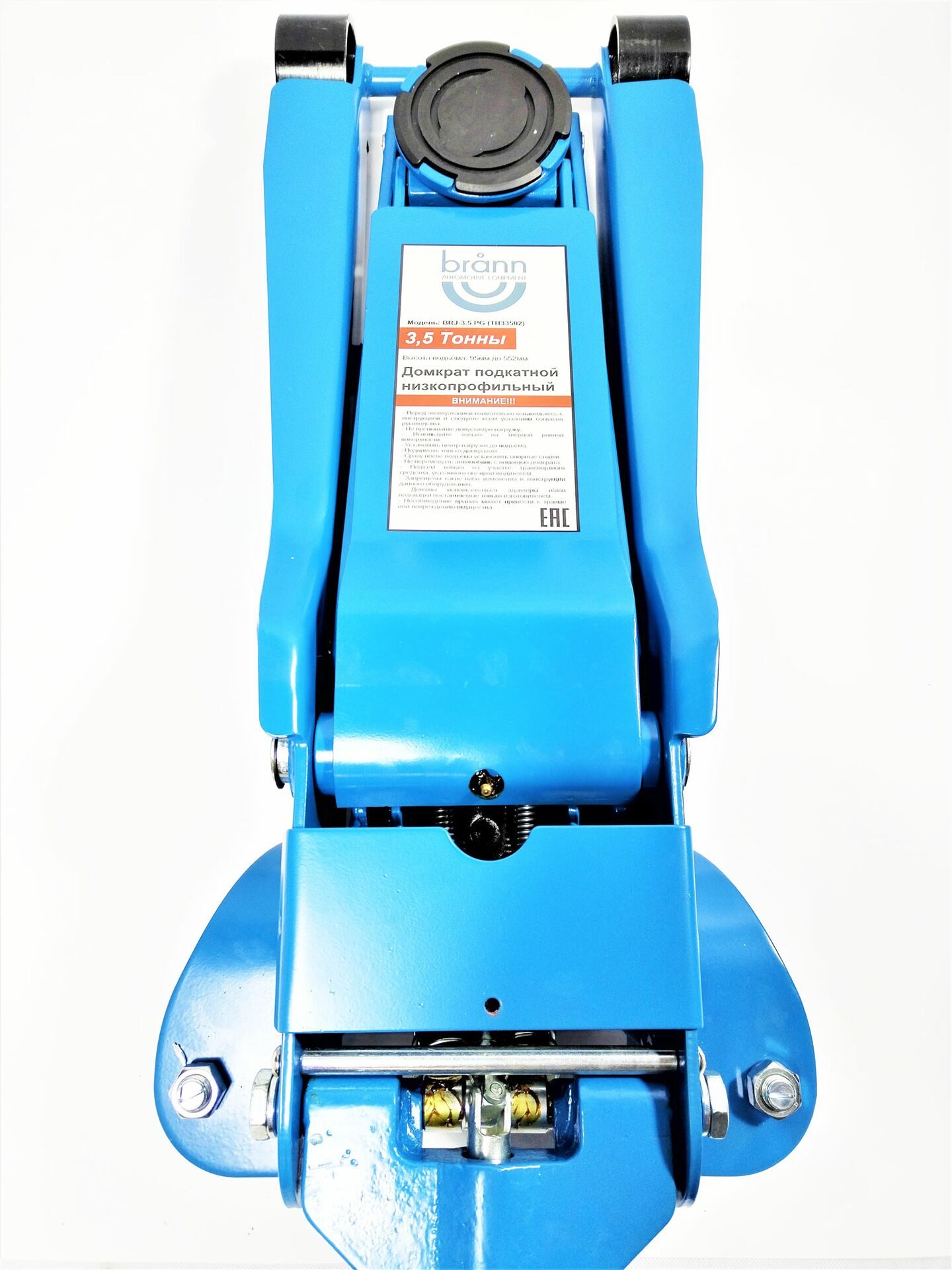 Домкрат подкатной гидравлический BRANN BRJ-3,5PG