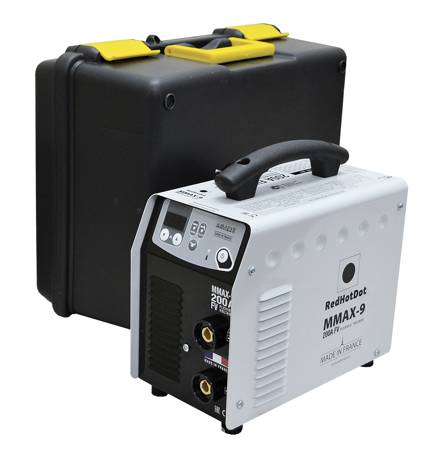 Инверторный аппарат дуговой сварки ММА/TIG DC REDHOTDOT MMAX-9 013650