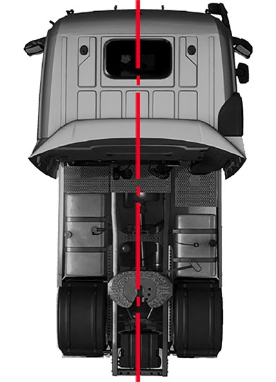 Стенд для измерения углов установки колёс и осей грузовиков LaserTruck